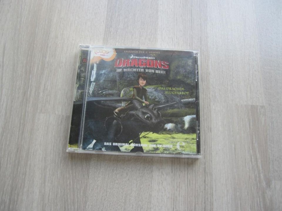 Set Dragons Hör-Buch Audio-CD Drachen-Flugverbot Schnapp-Armband in Wilhelmshaven