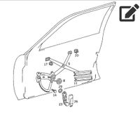 Mercedes W124 Fensterheber vorn rechts A1247202446 Brandenburg - Frankfurt (Oder) Vorschau