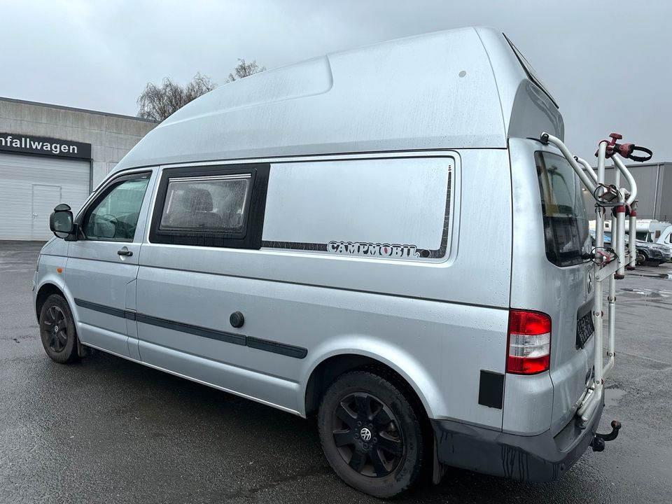 VW T5 TDI ORIGINAL CAMPMOBIL *4 Schlafplätze *177PS *AHK in Bochum