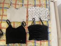 Hollister Tops Größe S schwarz, weiß, Schmetterlinge Hessen - Wolfhagen  Vorschau