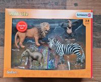 Schleich Wild Life, Löwe, Zebra, Elefant, Affe Niedersachsen - Ostrhauderfehn Vorschau