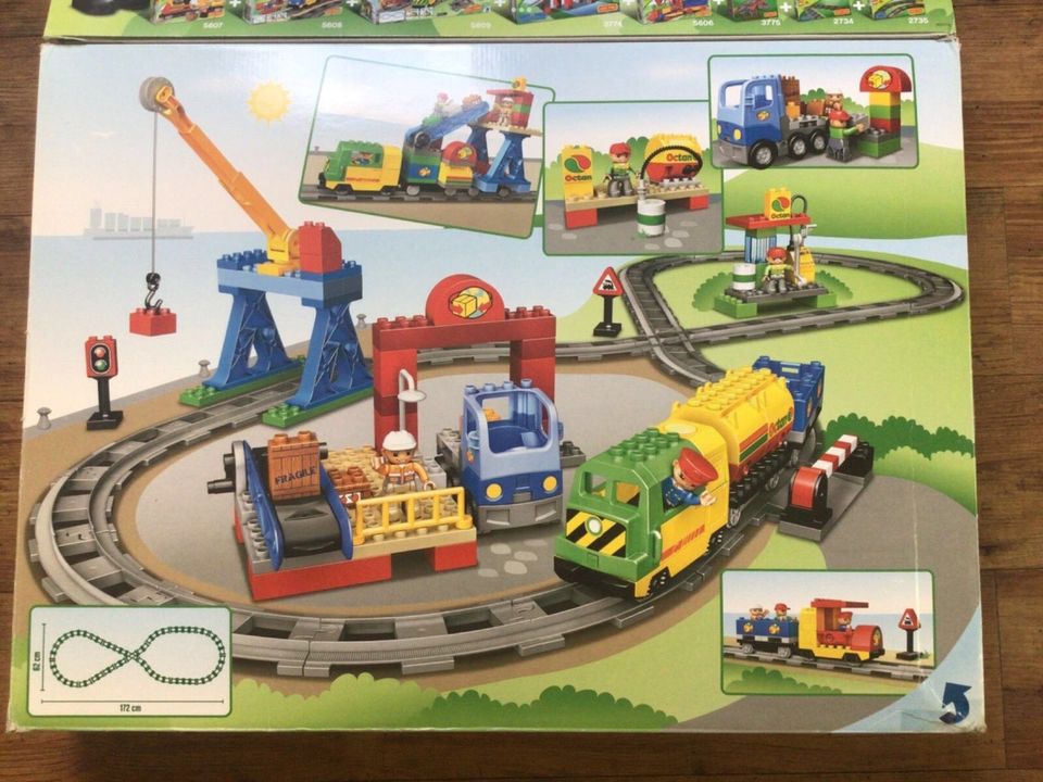 Lego Duplo Eisenbahn (5609) vollständig top Zustand in Dresden