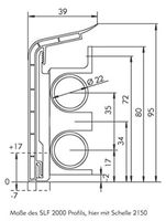 Hz Sockelleiste SLF 2000 W weiss Rohrleisten 4 m Baden-Württemberg - Aspach Vorschau