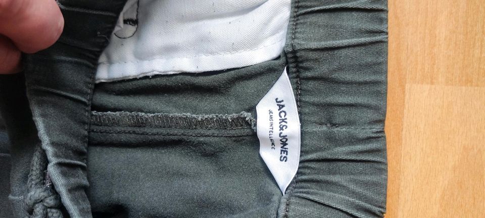 Jack and Jones Herren Chino Jogger Hose Größe M Dunkelgrün in Flammersfeld