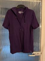 CECIL Weste Shirt Jacke mit Kapuze lila Gr. XXL Hessen - Ober-Mörlen Vorschau