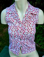 Paola M. bluse tshirt blumen gr S M sommer Bayern - Neuendettelsau Vorschau