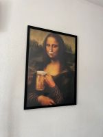 Mona Lisa mit Bier Bild 53x73cm Bayern - Arnstorf Vorschau