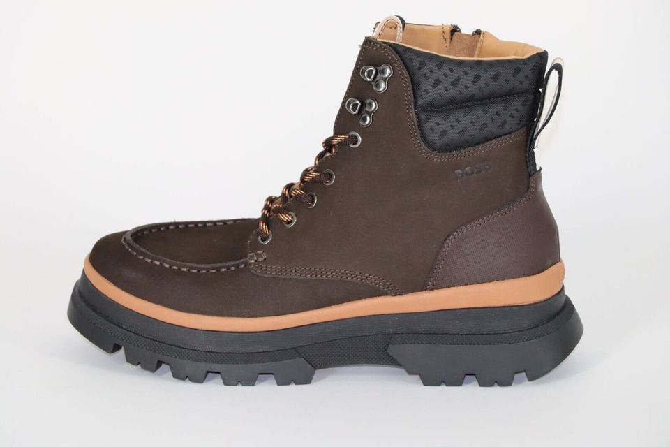 HUGO BOSS BOOTS, Mod. Forster_Halb_nuny, Gr. 42, Dark Brown in Cölbe