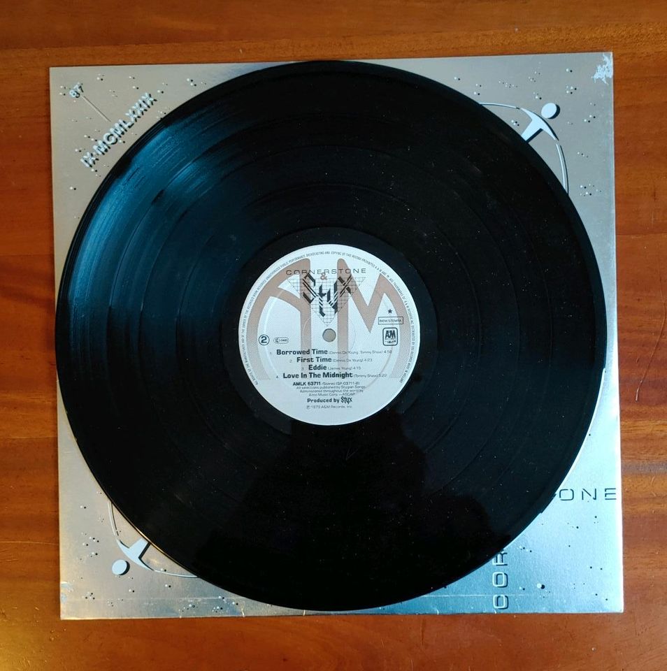 Styx Vinyl LP Cornerstone 1979 in Bornheim