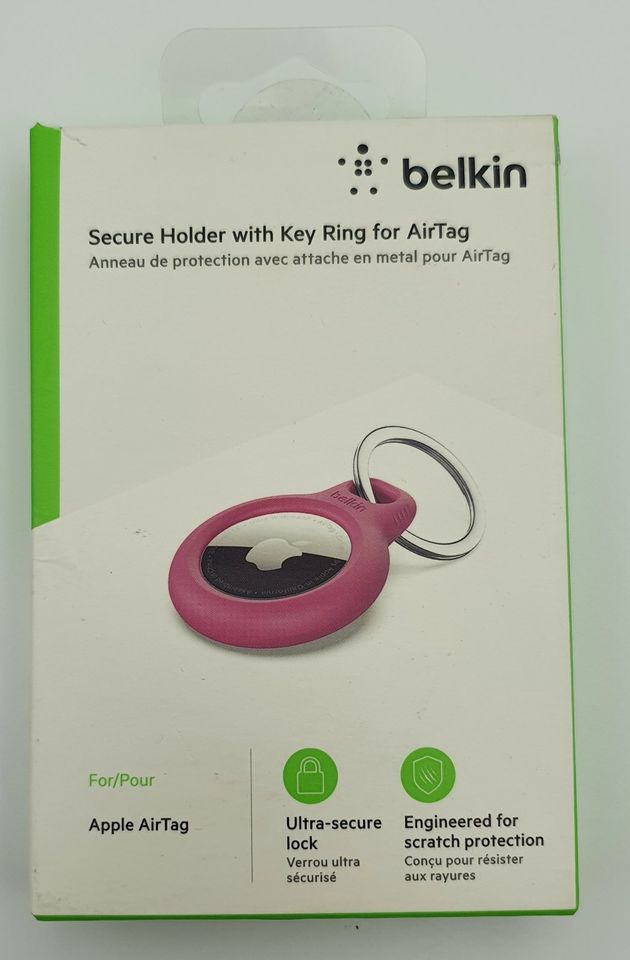 Belkin F8W973 AirTag Hülle Pink 5€* in Vettweiß