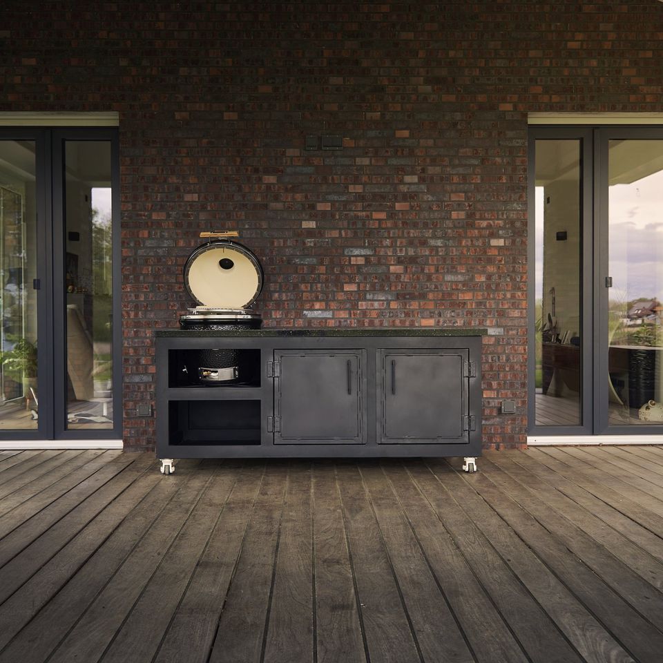 Outdoor-Küche mit Granitplatte - Geeignet für Kamado BBQ - Außenküche - Gartenküche in Ochtrup
