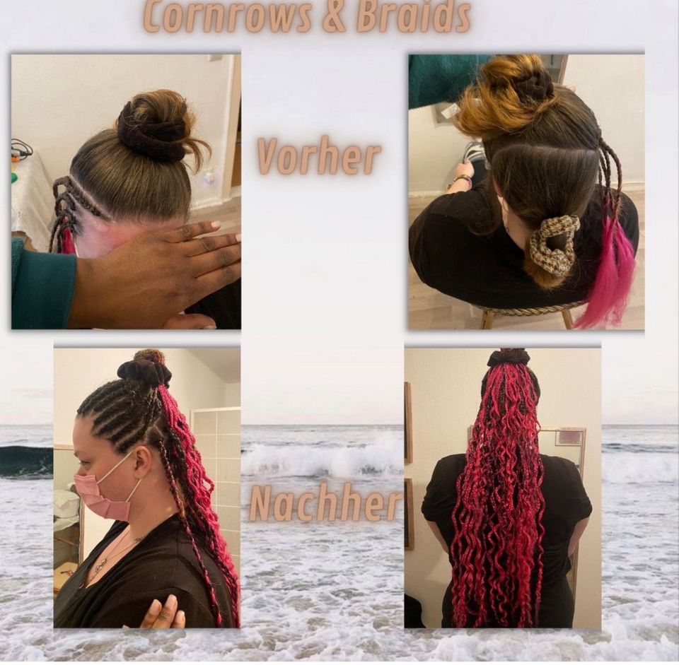 Haarverlängerung/ Crochet / Twists / Cornrows / Dicke Braids in Berlin