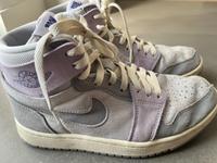 Nike AIr Jordan mid high grau-flieder Gr 38,5 wie neu, NP 159€ Nordrhein-Westfalen - Korschenbroich Vorschau