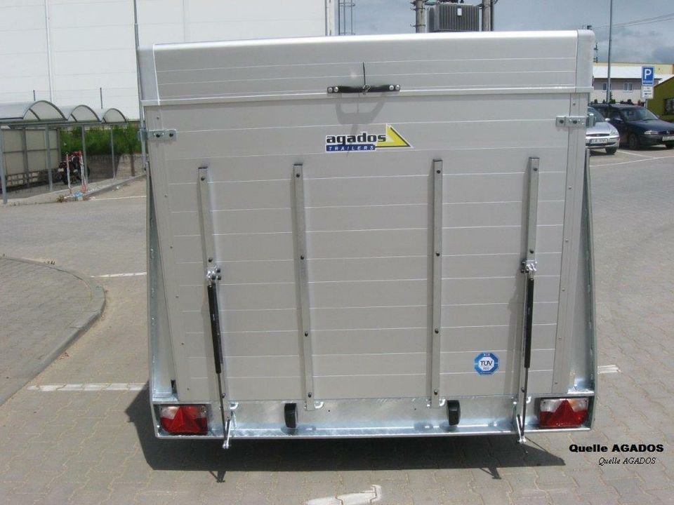 AGADOS PKW Anhänger, Deckelanhänger ALU 2990x1520x1400,2000kg,NEU in Siek