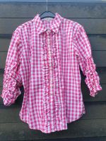 Trachten Bluse TOP ♡ pink-weiss kariert ALMSACH kaum getragen Bayern - Straubing Vorschau