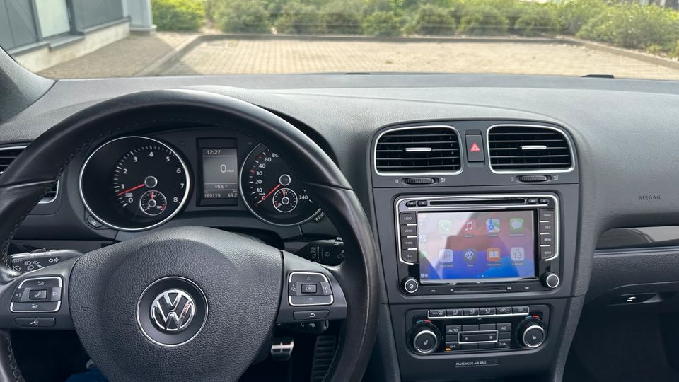 VW Golf 6 Cabrio 1.2 TSI | Steuerkette & TÜV NEU| AP Federn | 19“ in Bad Salzuflen