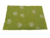 Hundedecke rutschfest 50cm x 75cm limegreen mit Pfoten Decke Nordrhein-Westfalen - Velbert Vorschau