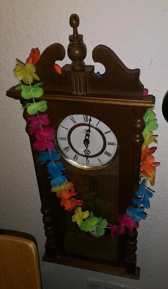 Pendeluhr,,MEISTER ANKER,, Wanduhr, Stil Gründerzeit, mit Gong! in Kühlungsborn