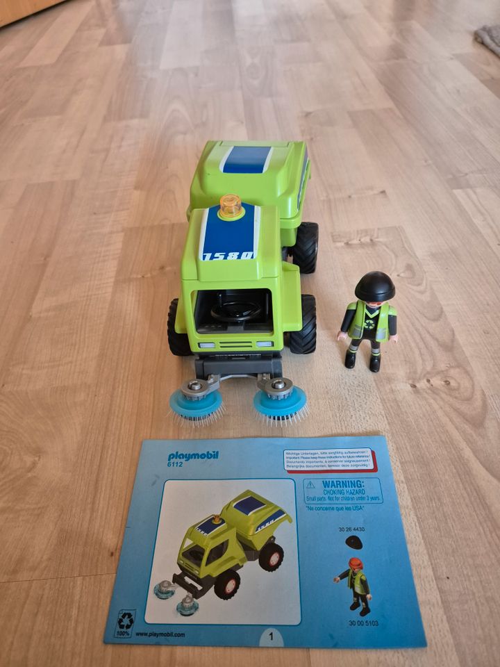 Playmobil 6112 Kehrmaschine in Gleichen