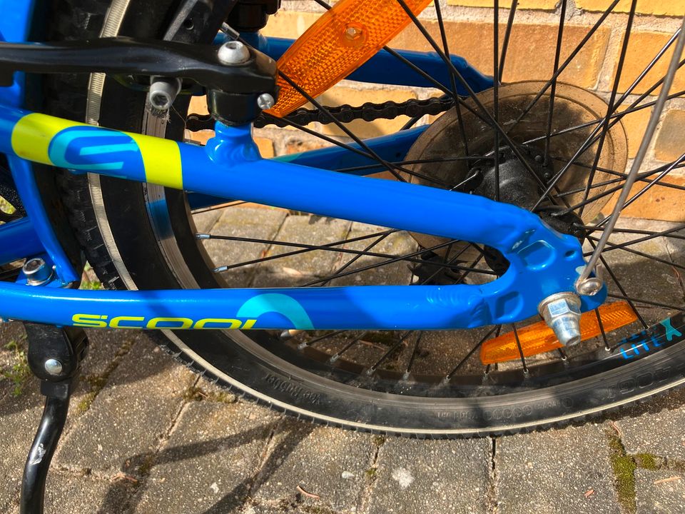 Kinderfahrrad Scool XXlite 20 Zoll 7 Gang blue/petrol in Leipzig