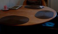 Tisch rund antik Ahorn mit Kirschbaum 125 Durchmesser Bayern - Fladungen Vorschau