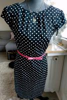 Comma Kleid Punkte Schleifen  Gürtel Dortmund - Brackel Vorschau