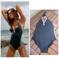 NEU Adidas Neckholder Sport Badeanzug 46 B C schwarz Tankini Biki Brandenburg - Sonnewalde Vorschau