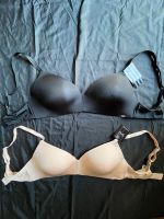 85 D, Hunkemöller, Vorgeformter BH ohne Bügel Beige , schwarz Nordrhein-Westfalen - Brühl Vorschau