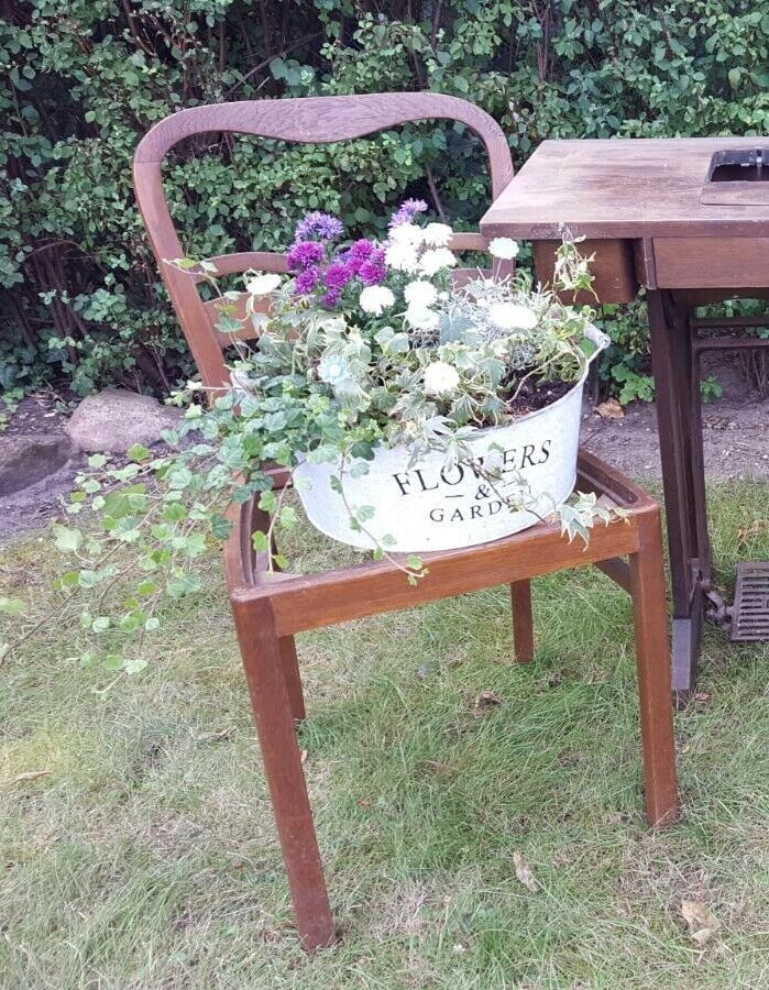 Alter Stuhl mit Schublade zum bepflanzen in Schleswig-Holstein - Bliestorf  | eBay Kleinanzeigen ist jetzt Kleinanzeigen