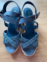 Blaue Sandalette - Gr. 39 - Graceland Nordrhein-Westfalen - Hille Vorschau