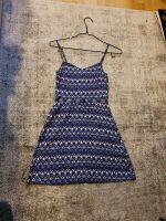 H&M Sommerkleid blau gr.XS mit Muster Nordrhein-Westfalen - Oberhausen Vorschau