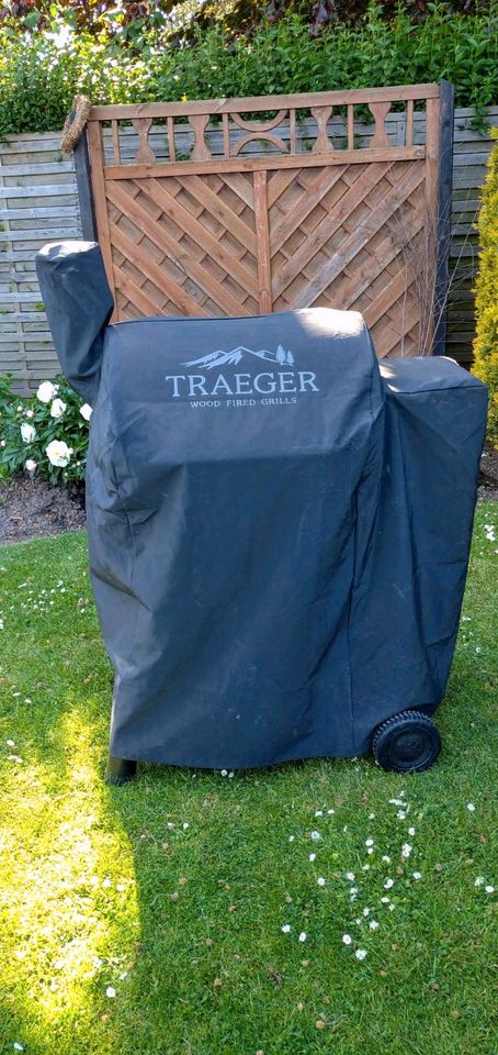 Neuwertiger Traeger Pelletgrill Pro 575 mit WiFi - Oberhausen in Langenfeld