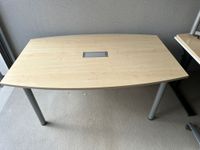 Schreibtisch / Konferenztisch mit Steckdose Hessen - Raunheim Vorschau