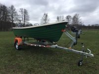 Angelboot inkl. 6PS Yamaha Motor und Trailer Mecklenburg-Vorpommern - Grambin Vorschau