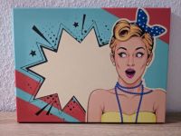 Leinwand Bild Pop Art pin-up Girl 50er Jahre 40x30 cm Deko Kunst Hessen - Langen (Hessen) Vorschau