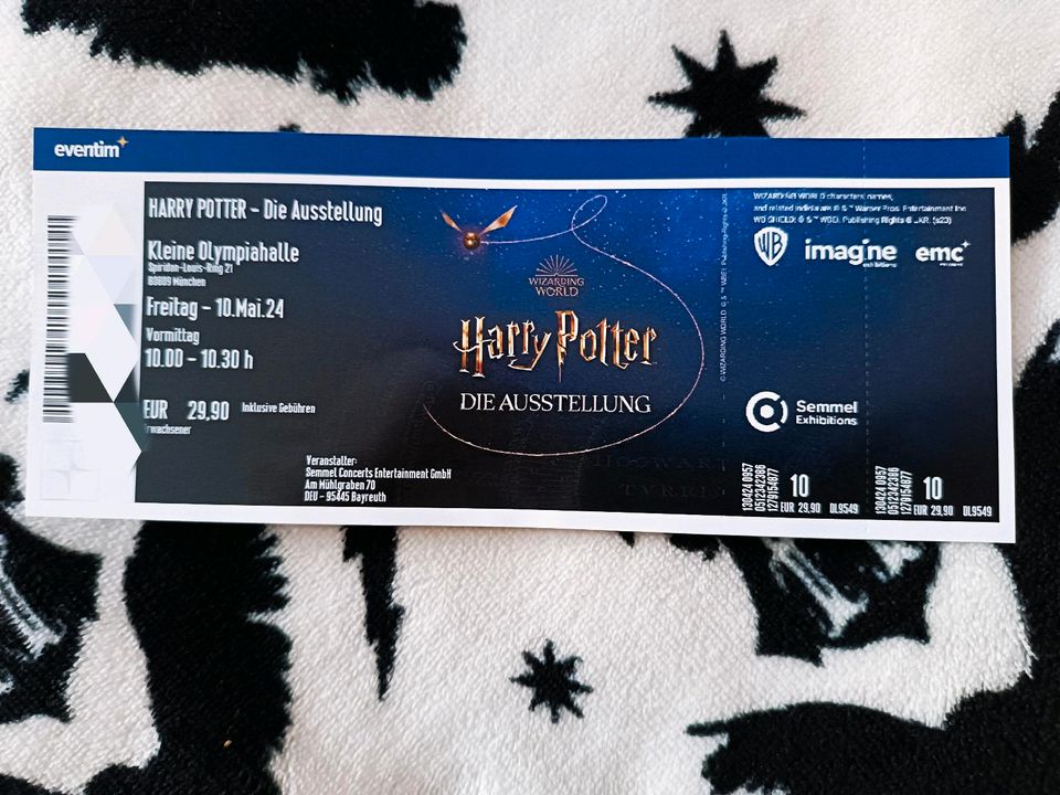 1x Harry Potter Ausstellung München 10.05.2025 in Veitsbronn
