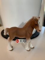 NEU - Schleich 13671 - Clydesdale Fohlen mit Fähnchen Nordrhein-Westfalen - Hörstel Vorschau