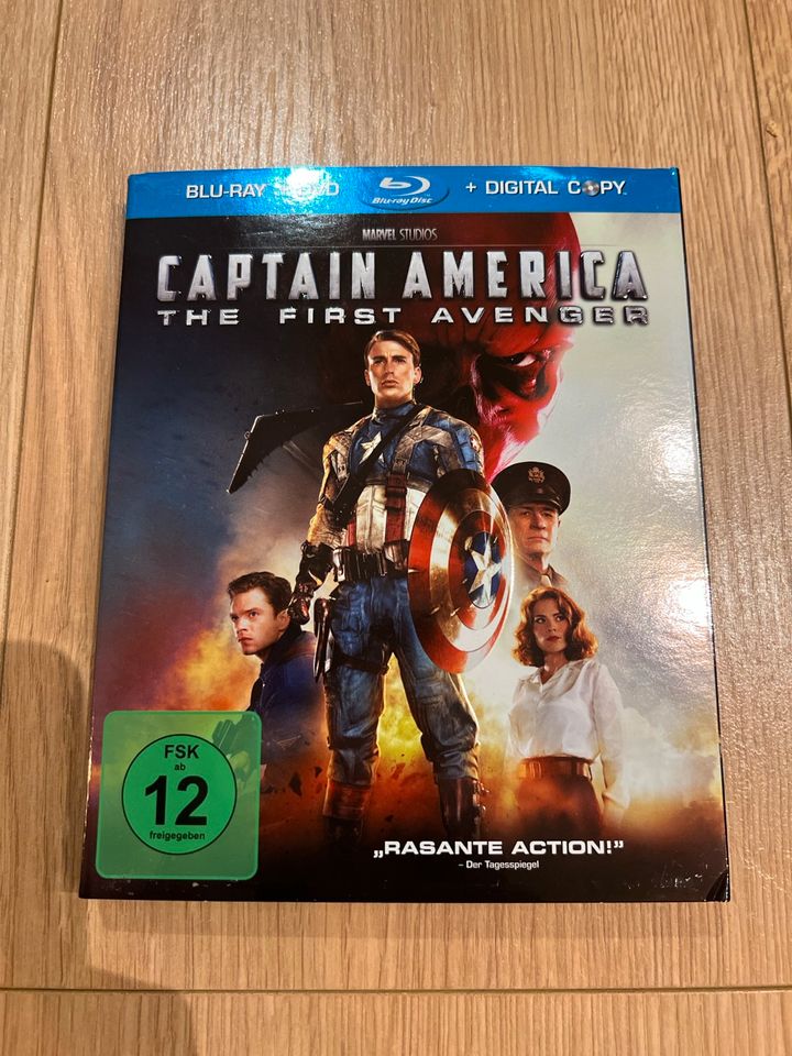 Marvel Captain America The First Avenger Blu-ray Schuber TOP in Riede