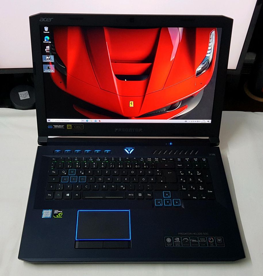 Laptop Acer GAMING Helios 500. GTX 1070 8GB/intel i7/144Hz/SSD in Düsseldorf