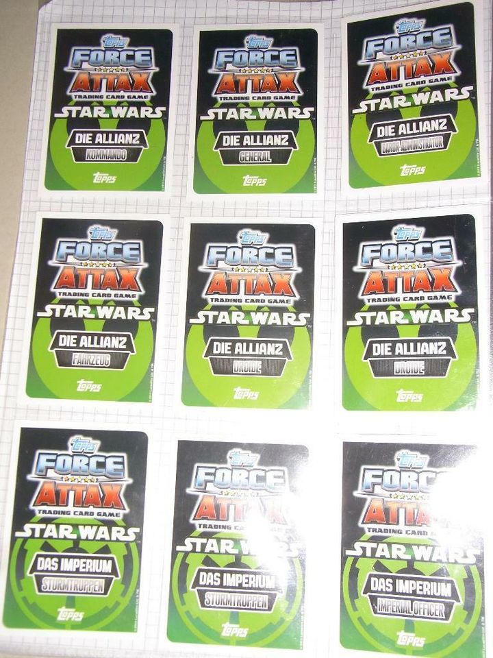 Topps Force Attax Trading Card Game - Serie 2 - Star Wars in Bremen