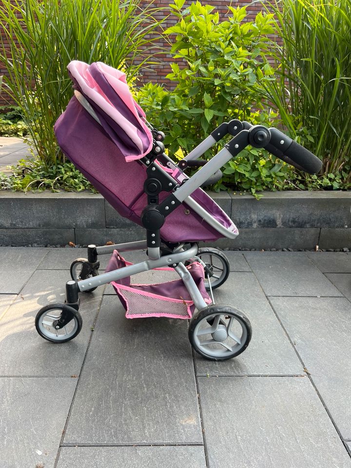 Puppenwagen lila/ rosa sucht Puppenmama in Nordhorn