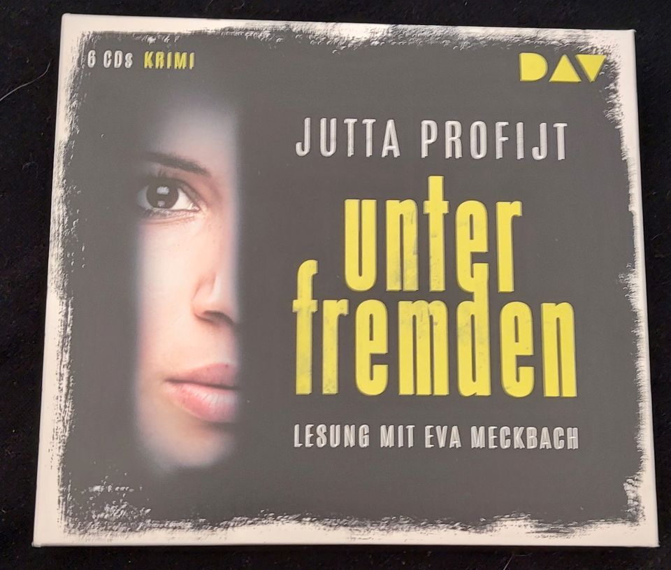 Jutta Profijt - Unter Fremden, 6 CDs, Hörbuch, Krimi, wie neu in Bremen