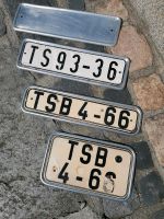 DDR Nummernschild Unterlagen Alu Sachsen - Reichenbach (Vogtland) Vorschau