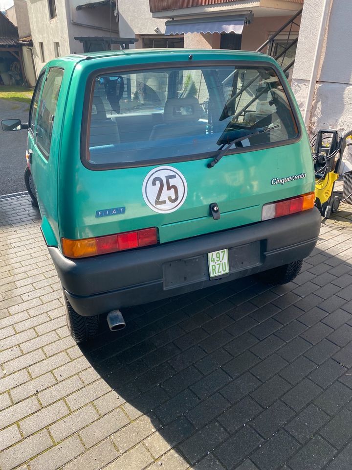 Fiat Cinquecento 25er in Faulbach