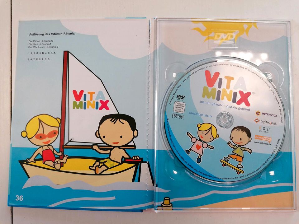 Vitaminix DVD mit Lexikon gesunde Ernährung für Kinder in Neuenhaus