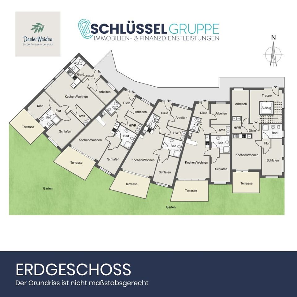 DeelerWeiden Oldenburg | Neubau-Wohnung KfW 40 | Wohnung 08 in Oldenburg