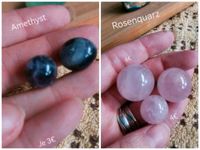 Amethyst Trommler 2x, rosenquarz Kugel 3x heilstein esoterik Hessen - Bad Nauheim Vorschau