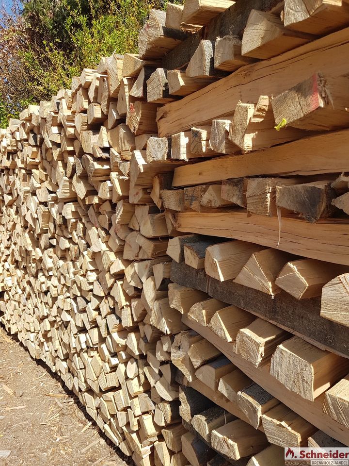 Brennholz Buche vorgelagert inkl. Lieferung Kaminholz Hartholz in Scheuerfeld