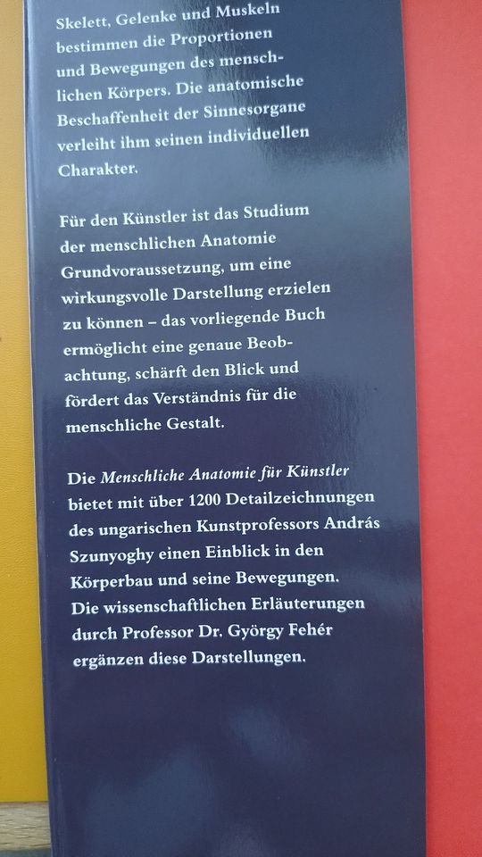 Menschliche Anatomie für Künstler Hardcoverbuch in Bochum