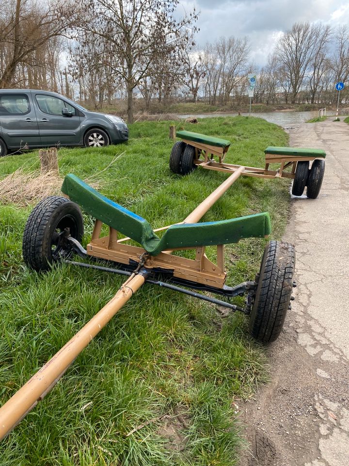 Bootsanhänger  bis 6,5 Tonnen.  Trailer Hafentrailer zerlegbar !! in Wesseling